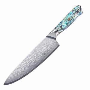 Cuchillo de Chef Hecho a Mano con Hoja de Acero al Carbono, Cuchillo de Cocina Profesional con Mango de Madera - Product Image 6