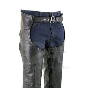 Premium Leather Full <b>Chaps</b> For Equestrian <b>Riding</b> Durable Horse <b>Riding</b> Gear Comfortable <b>Chaps</b> Adjustable With Waist - Product Image 1