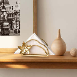 Handmade Metal Flower <b>Tissue</b> Holder <b>Wedding</b> Home Restaurant Tabletop Display - Product Image 3