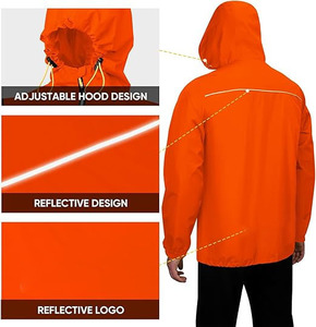 <b>Men</b>’s Elite Performance Softshell – Water-Resistant Technical <b>Jacket</b> with Fleece Lining & Removable Hood Softshell <b>Jacket</b> - Product Image 2