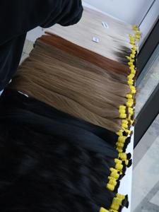 Extensiones de cabello Remy DE LA NASA, envío rápido a granel, 100g, máquina virgen vietnamita, paquetes de trama doble en todos los colores, 65cm de longitud - Product Image 5