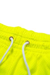 Pantalones cortos de malla personalizados con su logotipo y gráfico Pantalones cortos de verano de gran tamaño para hombres con cordón de bolsillo Impresión sublimada vívida - Product Image 2