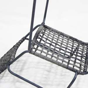 Chaise en corde empilable CH-factory pour patio et jardin, résistante aux intempéries et durable - Product Image 6