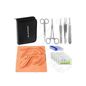 Kit de entrenamiento de sutura quirúrgica para estudiantes de medicina, kit médico personalizado, kit de sutura de práctica para estudiantes OEM, instrumento médico - Product Image 1