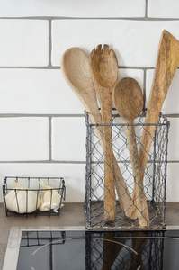 Premium Metal <b>Cutlery</b> Holder Crafted For Durability Ideal For Holding Forks Spoons Knives And Serving Utensils Neatly - Product Image 4