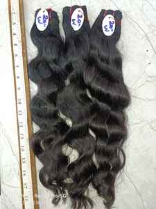 Extensions de cheveux vierges indiens 100 % naturels Remy, tissage double trame à la machine, toutes couleurs, vente en gros, collection 2026 tendance - Product Image 4