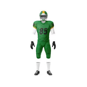 Customized Durable American Football Jerseys Short High Quality Sublimation Printed Moisture-Wicking Four-Way Stretch Uniforms - Product Image 1