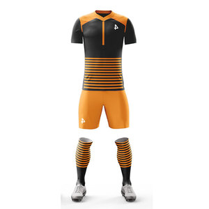 Sportswear Blank Soccer Wear Training Team Jersey Kits <b>Compression</b> Breathable Digital Printed Kids Uniform Football Sets - Product Image 2