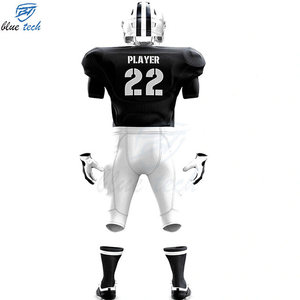 Custom American Football Sports Uniform Sublimated Short Sleeve Jersey Pants Set for Professional Teams - Product Image 6