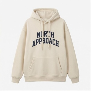 Sudadera con Capucha Extra Grande North Approach para Hombre, Sudadera Informal de Algodón y Felpa con Bolsillo Delantero para Otoño - Product Image 1