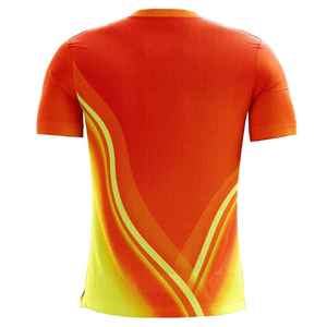 Nouveaux uniformes de football personnalisés 2026 – Tenue de sport avec logo imprimé numérique avant et arrière, haute qualité, respirant, séchage rapide, col rond - Product Image 4