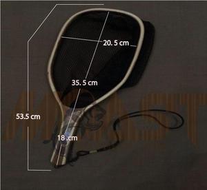 Outdoor <b>Fly</b> Fishing Landing <b>Net</b> Trout <b>Net</b> Wooden Frame With Rubber Netting Hand Cast <b>Net</b> Thor Landing Fishing <b>Net</b> Dip Trout - Product Image 3
