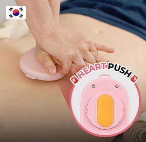 Heartpush - Simulador de RCP Rosa para Entrenamiento, 86g, Acero, con Retroalimentación por Resorte, para Práctica de Estudiantes e Demostración por Instructores, Modelo KR CPR-HP-MW001 - Product Image 1