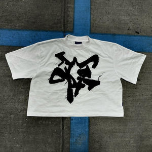 เสื้อยืดผู้ชายพิมพ์ลาย 3 มิติ ผ้าฝ้าย แขนสั้น ระบายอากาศดี สไตล์ลำลอง พิมพ์ลายตามสั่ง พร้อมโลโก้ของคุณเอง ลายพิมพ์ DTG เสื้อยืดผู้ชาย - Product Image 3