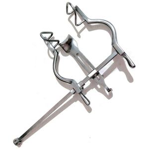 Retractor Manual, Instrumento Quirúrgico Ortopédico de Acero Inoxidable, Fenestrado de Seguridad, Certificado CE Clase I por Dentavex - Product Image 1