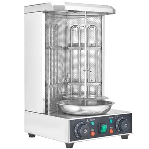 Griglia Elettrica Verticale a 2 Bruciatori per Shawarma, Capacità 13 libbre, Modello 122 572 F, per Pollo e Shawarma - Product Image 1