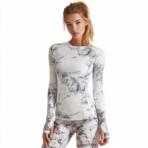 Base Layer <b>Compression</b> <b>Shirt</b> Unisex 100% Polyester Workout Rash Guard Quick Dry Anti-Bacterial Breathable Athletic - Product Image 2