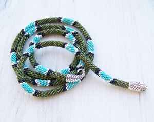 Cordon de cou perlé coloré fait main, porte-clés et porte-badge bohème pour le travail, au meilleur prix - Product Image 2