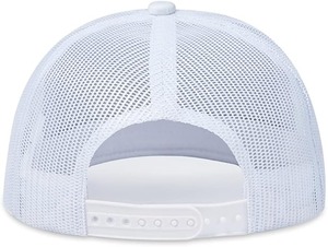 Gorra de Béisbol Blanca de 6 Paneles, Ajustada, Unisex, Casual, Transpirable, de Color Sólido, para Adultos, Primavera/Verano - Product Image 4