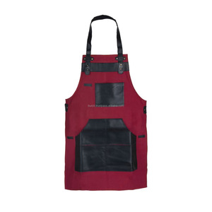 Hot Sale Chef Cooking Denim <b>Kitchen</b> Canvas <b>Apron</b> Custom logo for Men and <b>Women</b> <b>Apron</b> for Bbq Garden Restaurant <b>Apron</b> AAA-0089 - Product Image 4