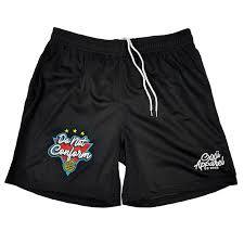 Pantalones cortos de chándal vintage con estampado personalizado al por mayor, estilo streetwear, con lavado ácido. - Product Image 5