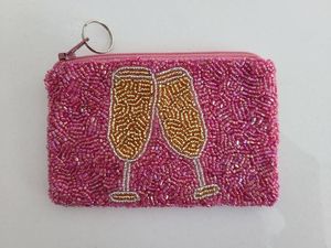 Porte-monnaie perlé tendance fait main, petit portefeuille pour femme, collection cadeau au meilleur prix - Product Image 4