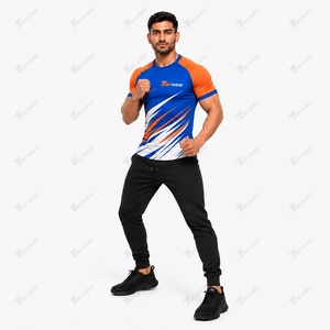 Rashguard BJJ personnalisé 235 GSM en polyester et élasthanne, t-shirt de compression durable et extensible pour No-Gi, Jiu-Jitsu, grappling, entraînement MMA - Product Image 2