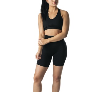 Pantalones cortos deportivos verano 2025 nuevos pantalones cortos elásticos con cordón para mujeres para niñas mujer señora Casual - Product Image 1