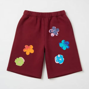 Pantalones Cortos de Algodón Súper Suaves para Mujer, Cintura Elástica, Corte Holgado, Ropa de Dormir Informal para el Hogar, Ropa Cómoda para Uso Diario - Product Image 1