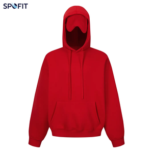 Sudaderas con Capucha Unisex de Invierno, Holgadas, Gruesas, con Diseño Sólido, Personalizables con Logotipo Propio, Venta al Por Mayor - Product Image 4