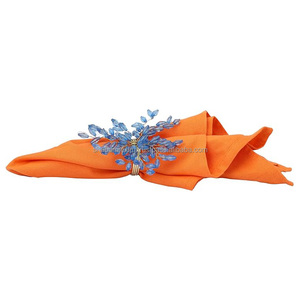 Anneaux de serviette perlés décoratifs multicolores de haute qualité à prix abordable pour mariages – Joli porte-serviettes - Product Image 2