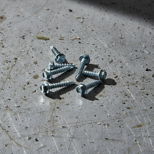 Heavy Duty Carbon Steel Zinc Plated Roofing Construction Fasteners-Self Drilling TEK Point Hex Drive <b>Screws</b> Class 4.8 6.8 Coarse - Product Image 1