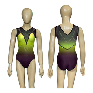 Women Gymnastics Leotard Breathable Flexible Activewear <b>Bodysuit</b> Perfect for Dance Fitness Practice and Athletic Training - Product Image 4