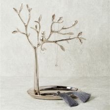 Contemporary Metal Jewelry Display Stand Earring Holder Rack Necklace Organizer Storage Stand for <b>Vanity</b> <b>Table</b> and Accessories - Product Image 3