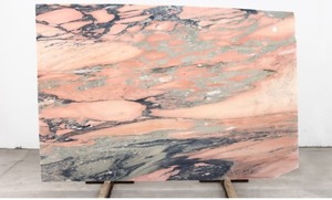 Bloc de marbre rose de qualité supérieure, pierre naturelle pour comptoirs de cuisine, dessus de meubles de salle de bain, finition de surface écologique pour le marbre - Product Image 3