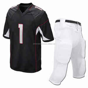 Training Wear Machine Stitched American Football Uniform Sportswear Quality <b>Material</b> American Youth Football Uniforms For Men - Product Image 1