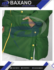 Abrigo Acolchado Unisex Chi Eta Phi CEPhi Sorority, Abrigo Largo Acolchado de Alta Calidad, Abrigo Térmico Aislante para Mujer - Product Image 5