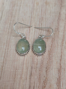 Boucles d'oreilles en argent sterling 925, boucles d'oreilles en pierres précieuses naturelles, boucles d'oreilles en cabochon, bijoux d'Halloween, boucles d'oreilles pour femmes - Product Image 6