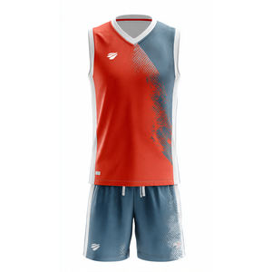 Uniforme de Netball Sublimado OEM, Ropa Deportiva para Hombre, Conjunto de Camiseta y Pantalones Cortos de Entrenamiento, 100% Poliéster - Product Image 4