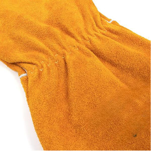 Professional Welding Gloves Reinforced Palm Heat Resistant Leather Gloves for MIG TIG Welding Applications - Product Image 6