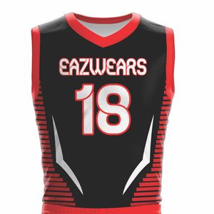 Ensemble de maillot et short de basketball professionnel léger et respirant, personnalisable pour clubs, écoles et ligues - Product Image 4
