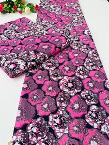 Tissu en coton Ankara de haute qualité du Cameroun avec des motifs personnalisés pour les robes africaines, des vêtements élégants et de la mode artisanale - Product Image 6