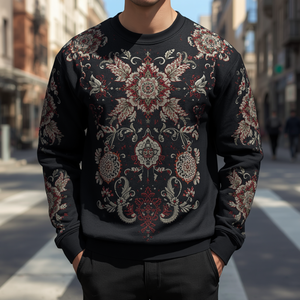 Sudadera con Capucha de Algodón Bordado, Sudadera Informal de Forro Polar, Ropa Urbana Cómoda, Sudadera Unisex, Suministro al por Mayor OEM - Product Image 3