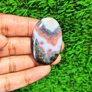 Cabujones de Ágata de Encaje de Amatista Pulida Natural, Gemas Sueltas para Fabricación de Joyas, Anillos y Colgantes al por Mayor - Product Image 2