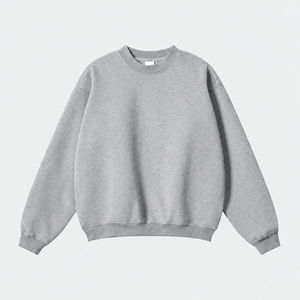 Sudadera de peso pesado para hombre, pedido al por mayor, con apliques, oversize, con cremallera lateral, marca privada, sudadera de primavera - Product Image 1