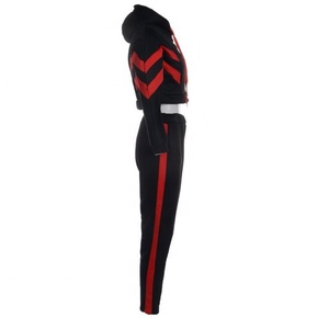 Conjunto de Sudadera con Capucha y Pantalones Deportivos para Mujer, de Algodón Grueso Premium, Lavado Ácido, con Logotipo Personalizado, Ropa Deportiva Informal de Invierno para Fitness - Product Image 2