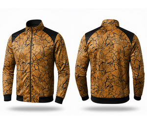 Custom Design Zip <b>Jacket</b> for Soccer Training & Fitness <b>Warm</b> Breathable Quick Dry | Sizes <b>Men</b> Women Youth | Training <b>Jacket</b> - Product Image 4