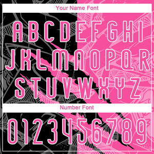 Customize Your Team Logo Pink And Black Sublimation <b>Volleyball</b> Jersey For Men Moisture Wicking Youth Team Uniform <b>Set</b> - Product Image 5