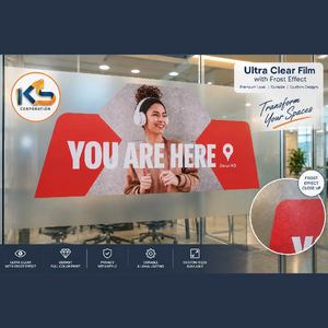 Film adhésif givré en PVC pour vitres, idéal pour la confidentialité, les cloisons de bureau et la décoration des entrées de magasins – Offre spéciale - Product Image 5