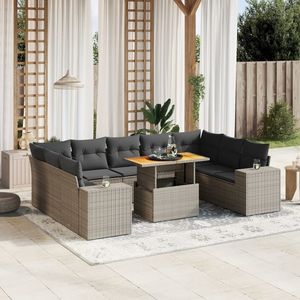 Conjunto de Sofás Grises para Jardín - Product Image 1